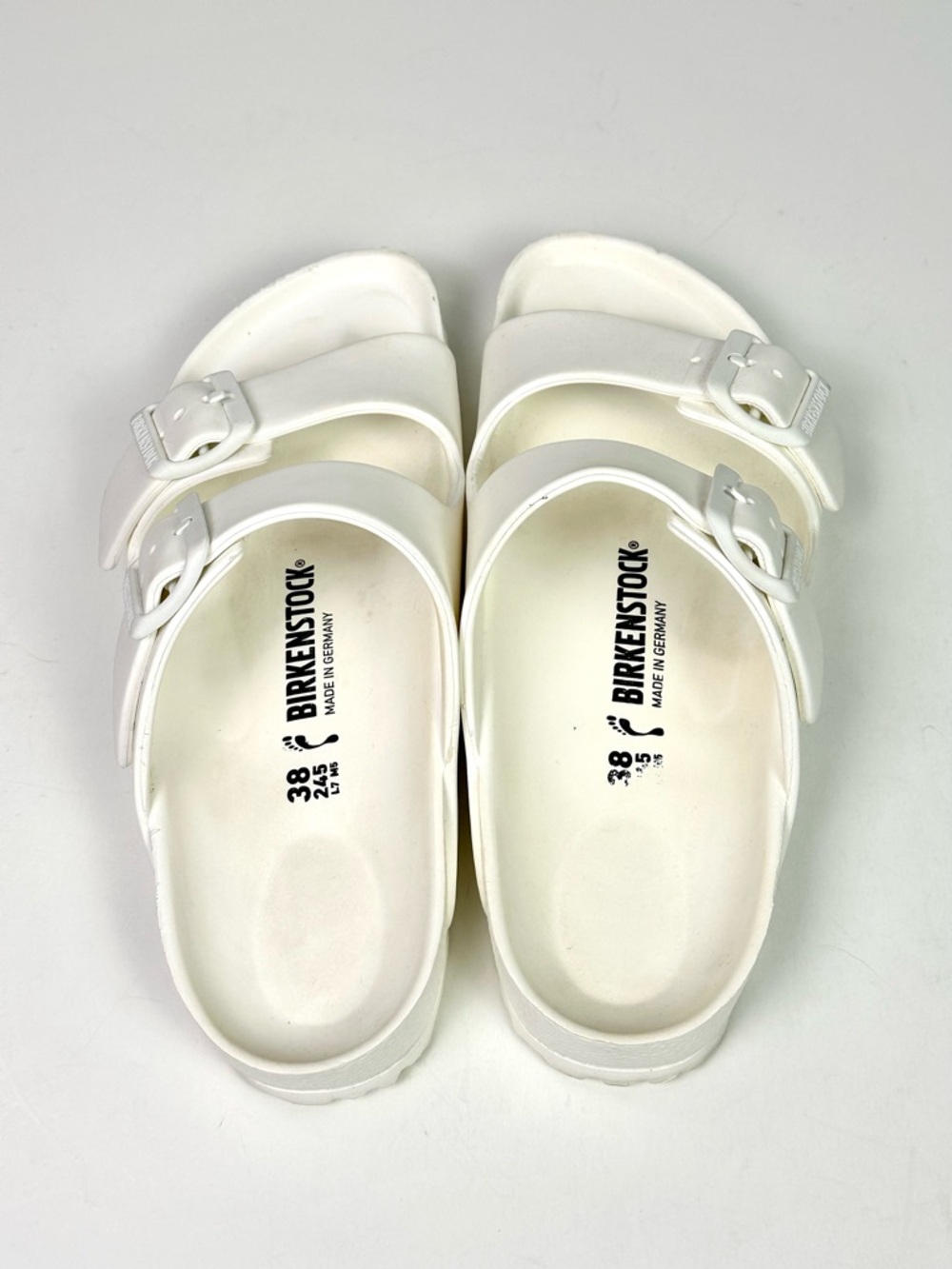 Birkenstock Rubber Sandals White 38 - Picture 4 of 8
